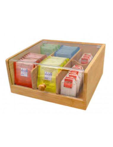 Бамбукова кутия за съхранение на чай - Nerthus