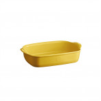 Керамична правоъгълна форма за печене " SMALL RECTANGULAR OVEN DISH"- 30 х 19 см - цвят жълт - EMILE HENRY