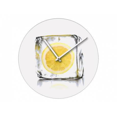 Стенен часовник 40 см, стъкло