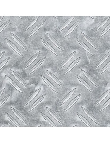 Алуминиева ламарина, начукана - 2000х400х1,5 мм