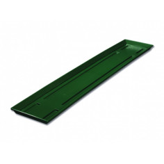 Подложка за балконско сандъче - 100 см, тъмно зелена