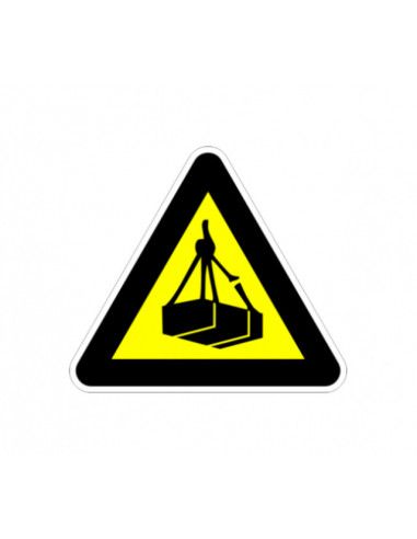Стикер „Опасност от падане на товари“, 13х12 см
