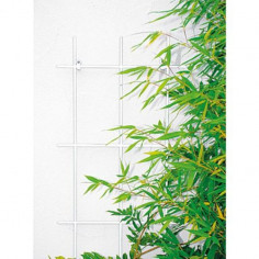 Решетка за пълзящи растения Bellissa, бяла, 150х60 см