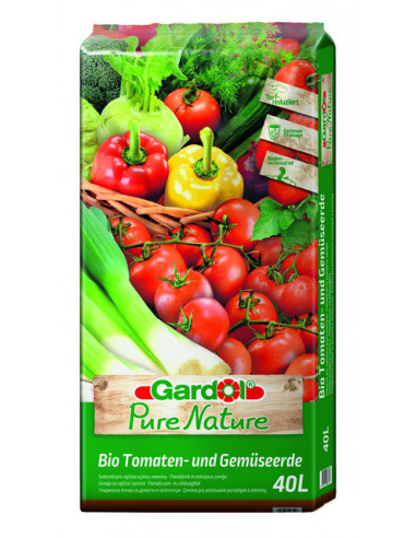 Био почва за зеленчуци Pure Nature Gardol - 40 л