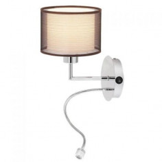 LED аплик Анастасия с  лампа (1W) за четене, 1xE27, до 60 W