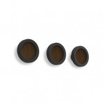 Комплект от 3 бр закачалки “HUB“- цвят черен / орех - UMBRA