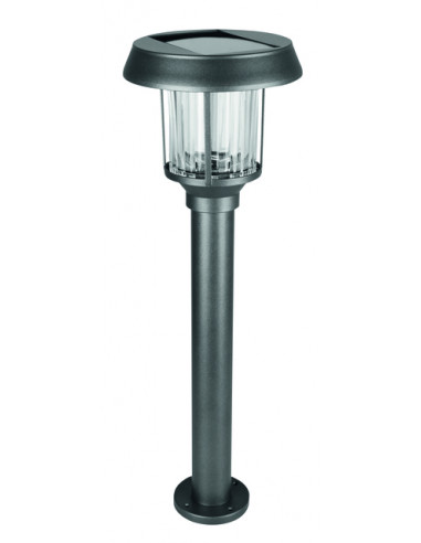 LED соларна лампа стояща - 24x85 см, 4 диода, 150 lm