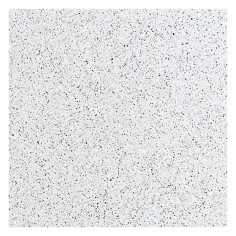 Кварцов камък - 30x30 см, бял, гланц