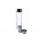 Двустенна стъклена бутилка с инфузер и неопренов протектор - 350 мл. - Vin Bouquet