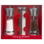 Подаръчен комплект мелнички за сол и пипер “MONACO“ - 17,5 см. - COLE&MASON