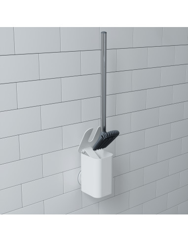 Четка за тоалетна “FLEX SURE-LOCK“ - бял цвят - UMBRA