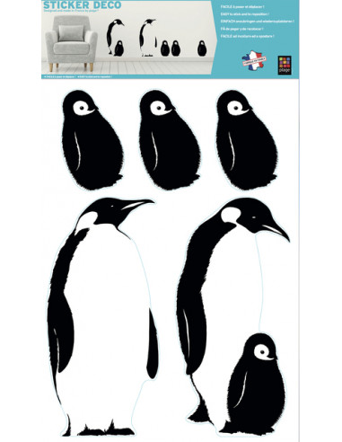 Декоративен стикер 'Antarctique', 48х68 см