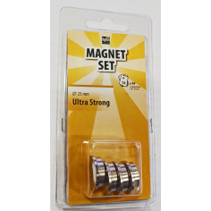 Неодимови магнити MagPaint - Ø23 мм, 4 броя