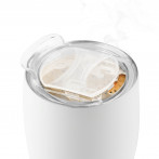 Двустенна термо чаша “IMPERIAL COFFEЕ“ - 300 мл - цвят черен/инокс - asobu