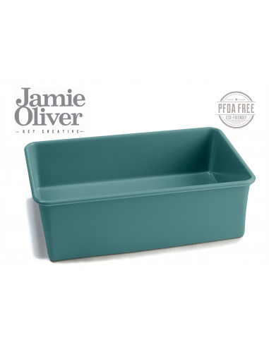 Правоъгълна форма за печене - 21 х 13 см - цвят атлантическо зелено - jamie oliver