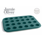Форма за 24 бр.мини мъфини - 35 х 27см - цвят атлантическо зелено - jamie oliver