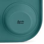 Форма за 12 бр. мъфини - 35 х 27см - цвят атлантическо зелено - jamie oliver