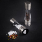 Комплект мелнички за сол и пипер “DERWENT TITANIUM“ - 19 см. - с механизъм за прецизност - цвят графит - cole & mason
