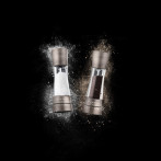 Комплект мелнички за сол и пипер “DERWENT TITANIUM“ - 19 см. - с механизъм за прецизност - цвят графит - cole & mason