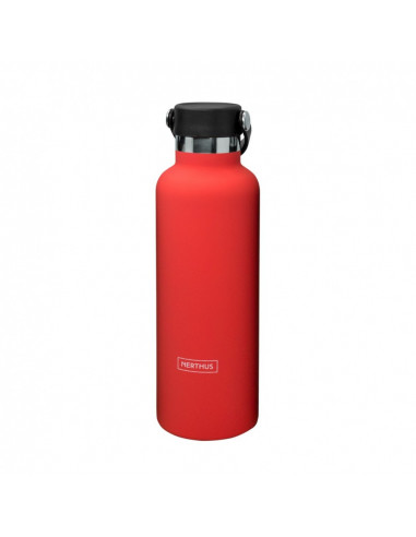 Двустенна спортна бутилка с дръжка - цвят “КОРАЛ“ - 750 мл. - Vin Bouquet