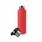 Двустенна спортна бутилка с дръжка - цвят “КОРАЛ“ - 750 мл. - Vin Bouquet
