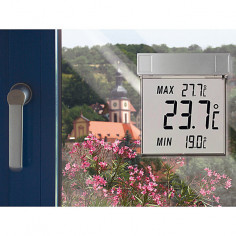 Дигитален термометър за прозорец - От -25 до 70°C