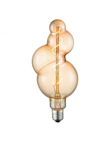 LED крушка Bubble - 4 W, Е27, 2200 К, 130 lm, ШхВ 11х24 см, кехлибар