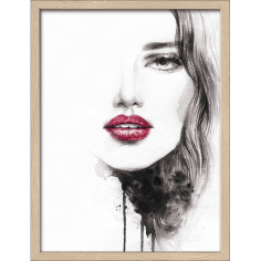 Рамкирана картина ProArt Женско лице - 33х43 см