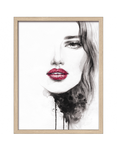 Рамкирана картина ProArt Женско лице - 33х43 см