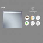 Огледало с LED осветление Camargue Eco - ШхВ 100х75 см, IP44