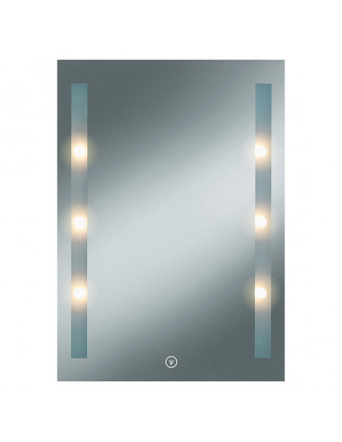 Огледало с LED осветление Form Moonlight - ШхВ 50х70 см, IP44, със сензорен ключ
