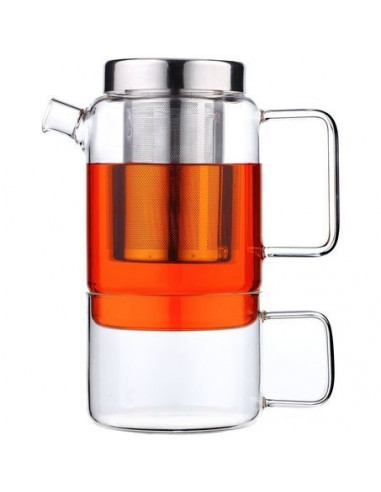 Стъклен комплект за чай “SALERNO“ - 0,750л
