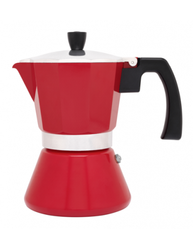 Кафеварка “TIVOLI“ за 6 кафета - цвят червен