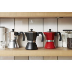 Кафеварка “TIVOLI“ за 6 кафета - цвят червен