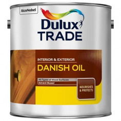 Масло за дърво Danish Oil Dulux, безцветен мат, 1 л
