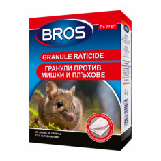 Отрова за мишки и плъхове БРОС - 140 г, гранули
