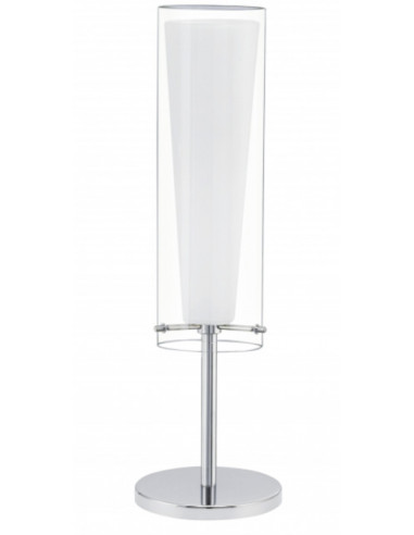 Настолна лампа - 1xE27, два вида стъкла