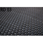 Ратанова лента за ограда - 19/255 см - RD 08 метален цвят