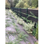Ратанова лента за ограда - 19/255 см - RD 02 тъмно кафява