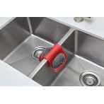 Аксесоар за мивка “SADDLE“ - двоен - цвят червен