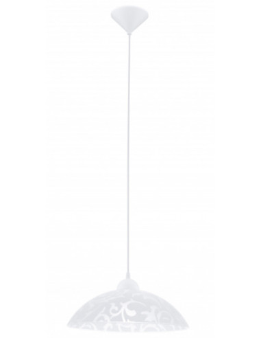 Пендел Vetro - Е27, 110 см, бял