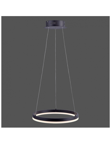 LED пендел Paul Neuhaus Titus - 28 W, 2000 lm, 3000 К, антрацит, димируем