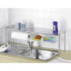 Imagén: Поставка над кухненска мивка Wenko Exquisit - 93х30х21,5 см