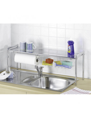 Поставка над кухненска мивка Wenko Exquisit - 93х30х21,5 см