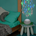 LED декоративна лампа Rabalux Lina - 0,5 W, IP20, RGB, ØхВ 13,5х8 см