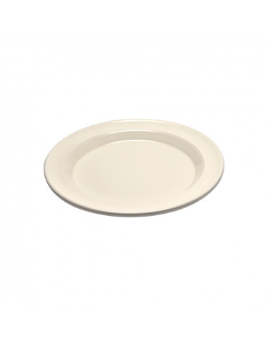 Керамична десертна чиния "SALAD/DESSERT PLATE"- цвят екрю