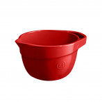 Керамична купа за смесване "MIXING BOWL"  - 2,5 л - цвят червен
