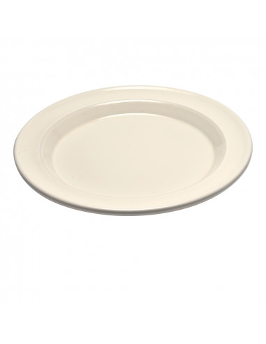 Керамична основна чиния "DINNER PLATE" - цвят екрю