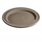 Керамична основна чиния "DINNER PLATE" - цвят сиво-бежов