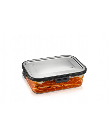 Стъклена кутия за храна  “MILO“ - 1,5 л.